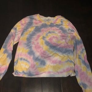 hollister tie dye long sleeve